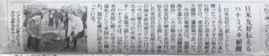 写真⑥　読売朝刊20190210 ハナミズキ